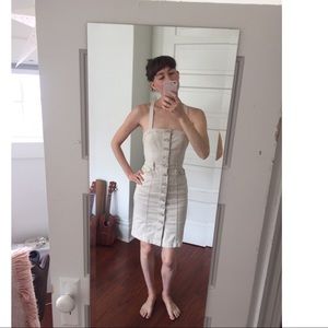 Denim dress jumper mini midi